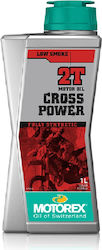 Motorex Cross Power 100% Synthetic Motorcycle Oil for Two-Stroke Engines 1lt