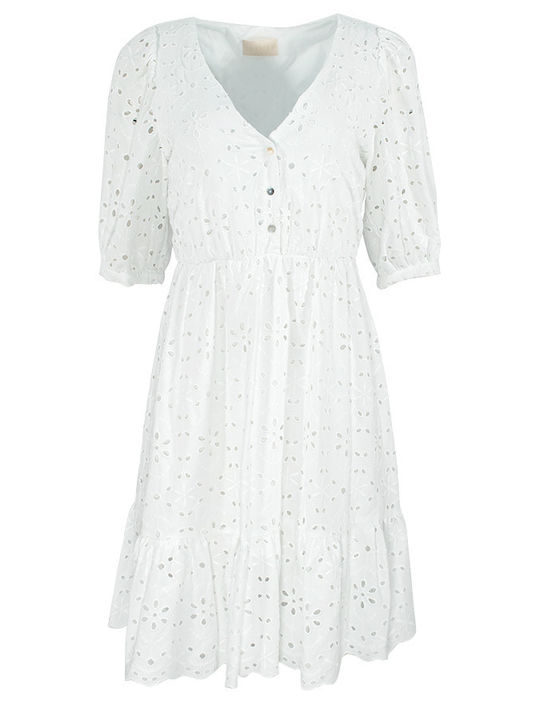 Bari White Dress Brontë Dress