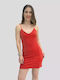 Red Women's Mini Dress