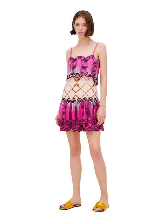 Alexis Bettina Mini Porschach Pink Φόρεμα A4230321-8555