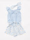Kids' Fabric Jumpsuit Shorts/Bermudas Light Blue
