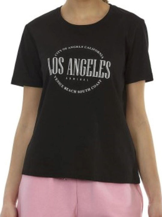 Γυναικείο T-shirt Μαύρο