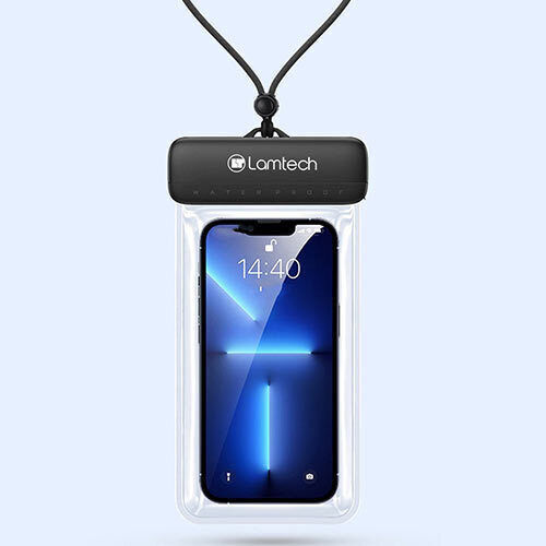 Lamtech Slip Αδιάβροχη Θήκη έως 7.2" Μαύρο LAM112853