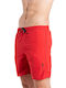 Bluepoint Men's Swimwear Bermuda Red