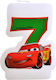 Procos Cars Lightning McQueen Geburtstagskerze ...