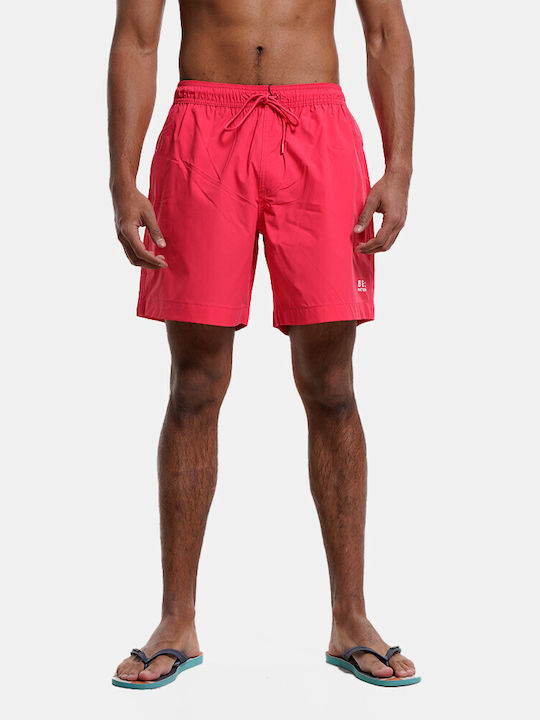 Be:Nation Essentials Men's Swimwear Shorts Red