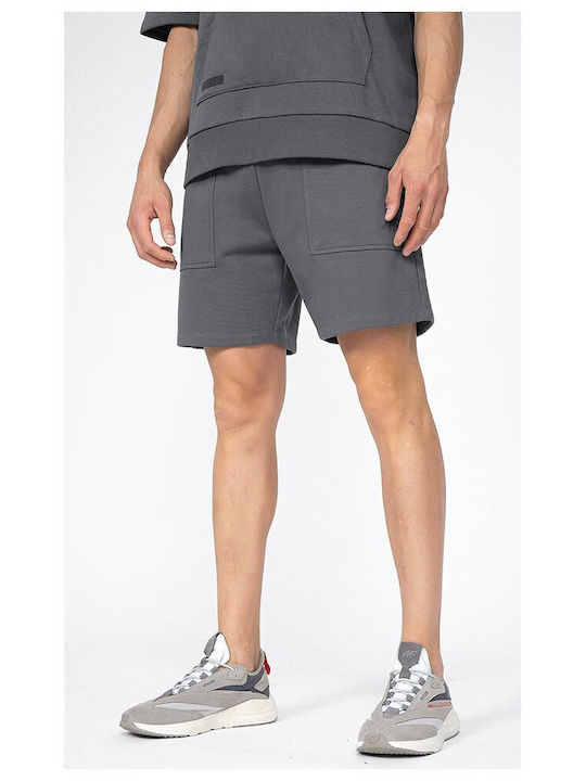 4F Sportliche Herrenshorts Gray