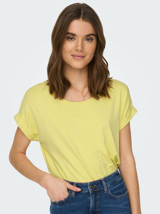 Only Damen T-Shirt Dusky Citron