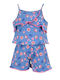 Kids' Fabric Jumpsuit Shorts/Bermudas Blue