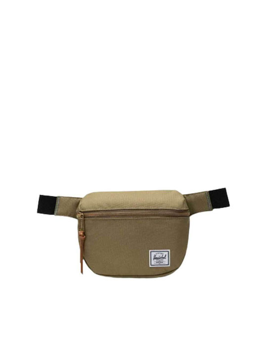 Herschel Supply Co Piele Bum Bag pentru Talie Kaki