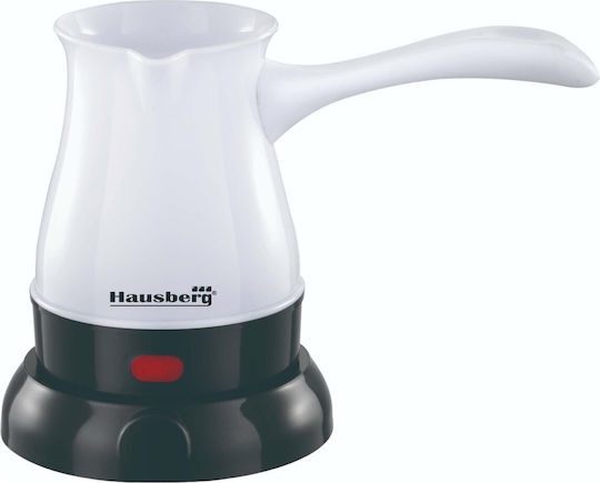 Hausberg Electric Greek Coffee Pot 600W with Capacity 500ml White