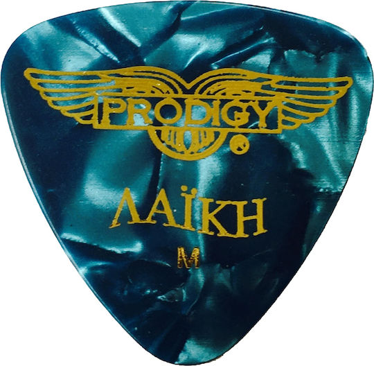 Prodigy Πένες Μπουζουκιού Turquoise Pearl L Σετ 12τμχ