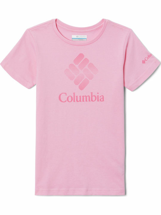 Columbia Tricou pentru copii Roz Mission Lake
