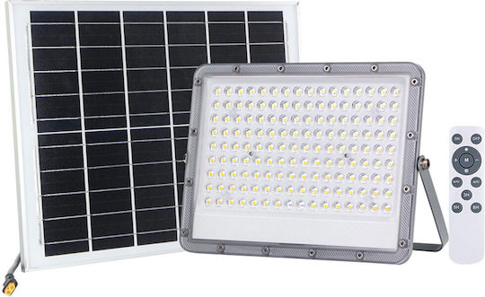 Fos me Rezistent la apă Solar Proiector LED 12W Alb Rece 6500K cu Telecomandă IP65