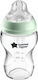 Tommee Tippee Glasflasche Closer to Nature mit Silikonsauger für 0+, 0+ m, Monate Green 250ml 1Stück