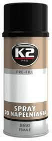 K2 Pre-fill Spray auto Vopsea pentru Caroserie Auto 400ml