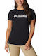 Columbia Trek Γυναικείο T-shirt Μαύρο