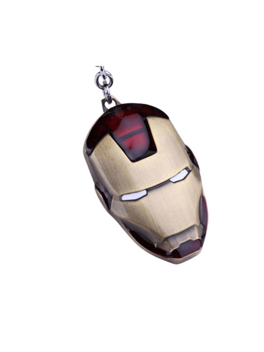Μπρελόκ Άιρον Μαν Μάρβελ Πρόσωπο (Keychain Iron Man Marvel Face) Molfs
