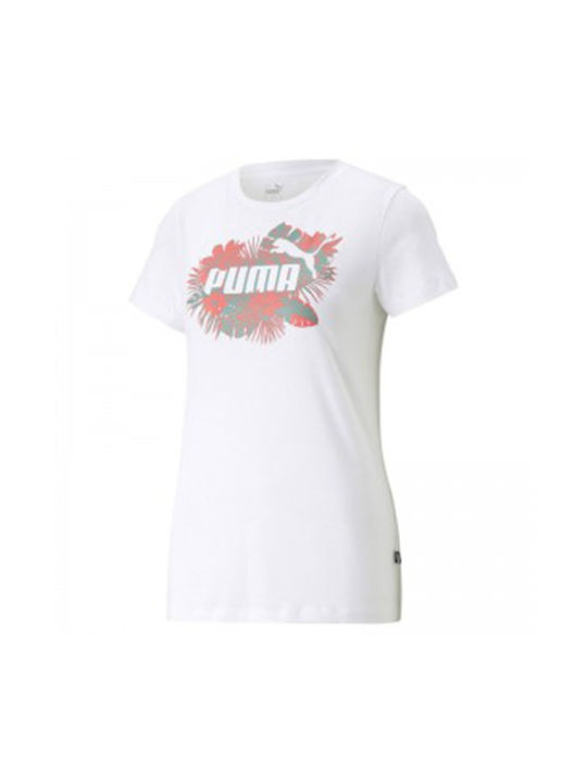 Puma Kinder-T-Shirt Weiß