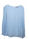 Anel Women's Long Sleeve Blouse In Light Blue Shade - Light Blue