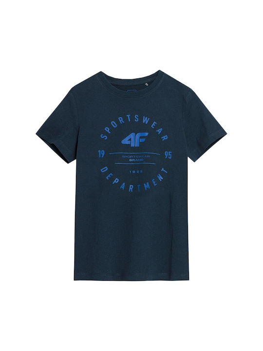4F Kids' T-shirt Blue
