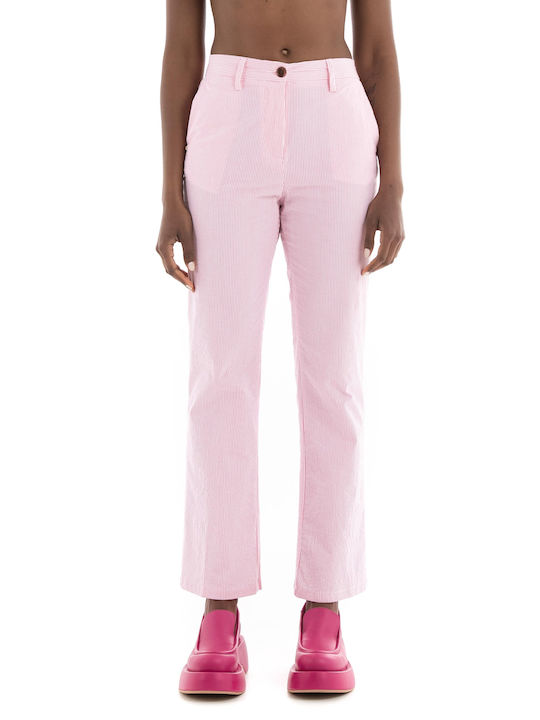 WhiteSand Ava Striped Pants - Pink Pants (Women's Pink - SD02-359-215)