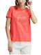 FRANSA T-SHIRT, FRGILLIAN TEE 3 20611797_CORAL Pentru femei