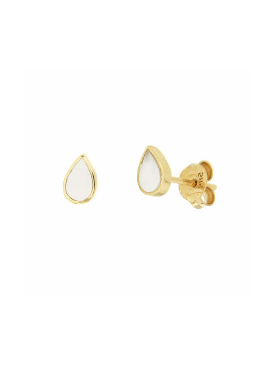 GOLD EARRINGS 14K RSLG289