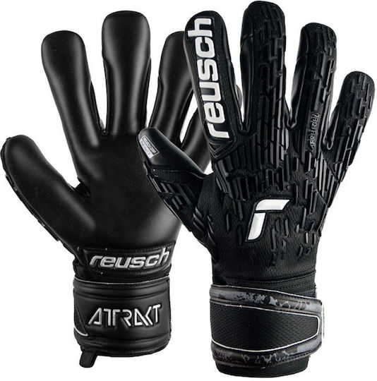 Reusch Attrakt Freegel Infinity Голмански ръкавици за Възрастни Черен