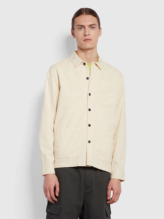 Farah Leckie Overshirt Farah Ecru