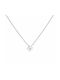 Women's Cross in White Gold K14 AFS-20244W