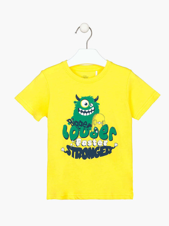 Losan Παιδικό T-shirt Κίτρινο