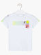Kinderoberteile T-Shirt Weiß