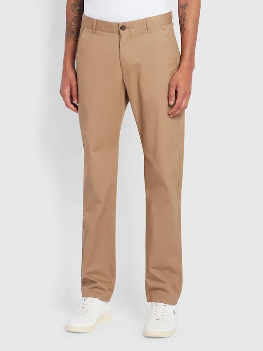 Farah Elm Chinos Trousers Beige