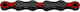 KMC Chain DLC 12 Schwarz/Rot Fahrradkette 12 Gänge 126L Schwarze