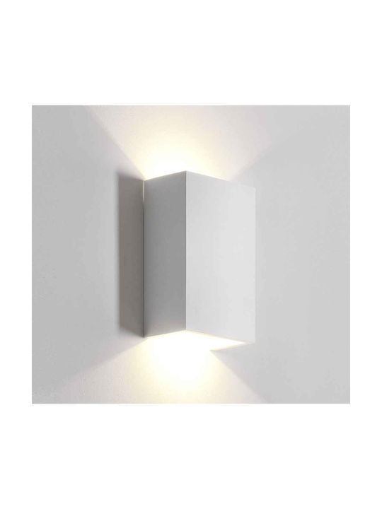 Adeleq Leuchte Wand Weiß 16x16x16cm Adeleq Leuchte Wand Weiß 16x16x16cm