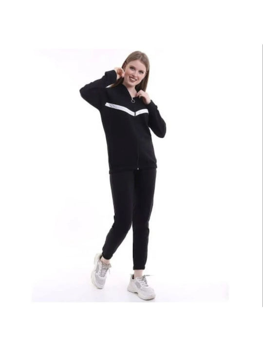 Women's Overalls Set Black