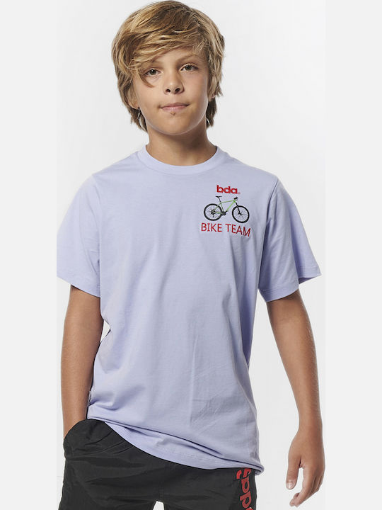 Body Action Kinder-T-Shirt Flieder