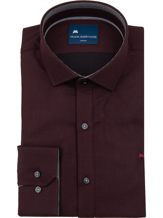 FRANK BARRYMORE Shirt Bordeaux