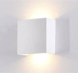 Adeleq Lamp Wall White 15x15x70cm Adeleq Lamp Wall White 15x15x70cm