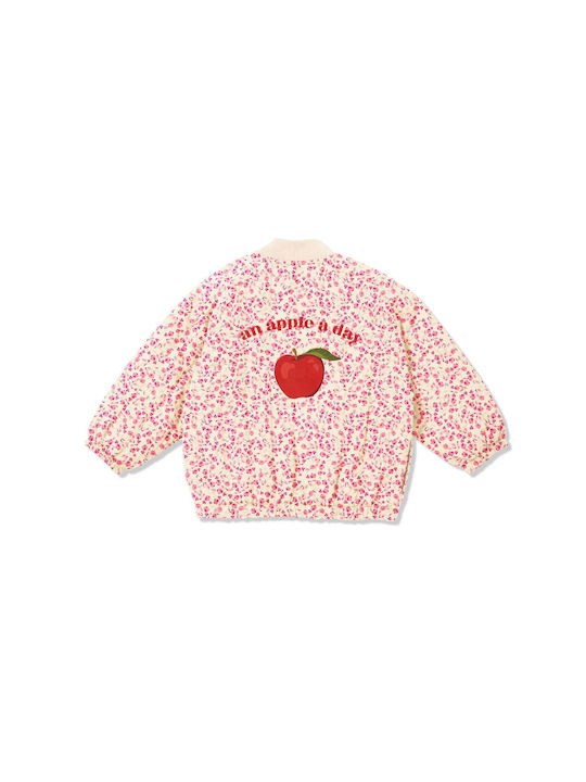 Kids windproof and water-repellent Bomber Jacket Ciel Rose 9m-10y Konges Slojd