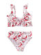 Children's Bikini Swimsuit "Butterflies" Pink