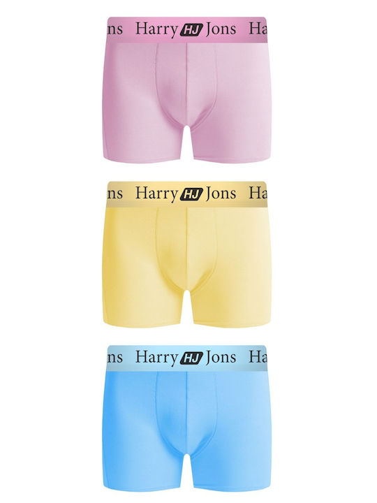 Boxer Harry Jons Pastels 3 buc. HJ07