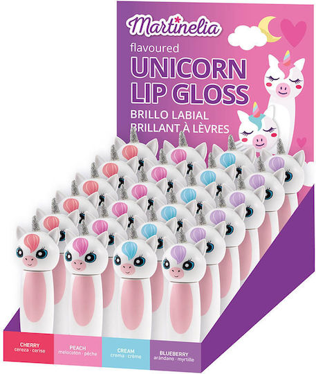 Martinelia Unicorn Kinder Lippenstift Lipgloss (Verschiedene Designs) 1Stück