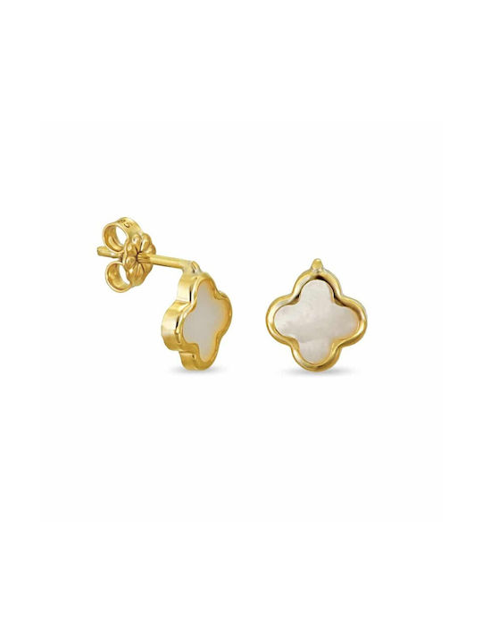 Gold earrings SK068 14 Carat gold