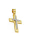 Gold Cross ST25599F 14 Carat gold cross