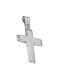 Cross in white gold ST26029F 18 Carat