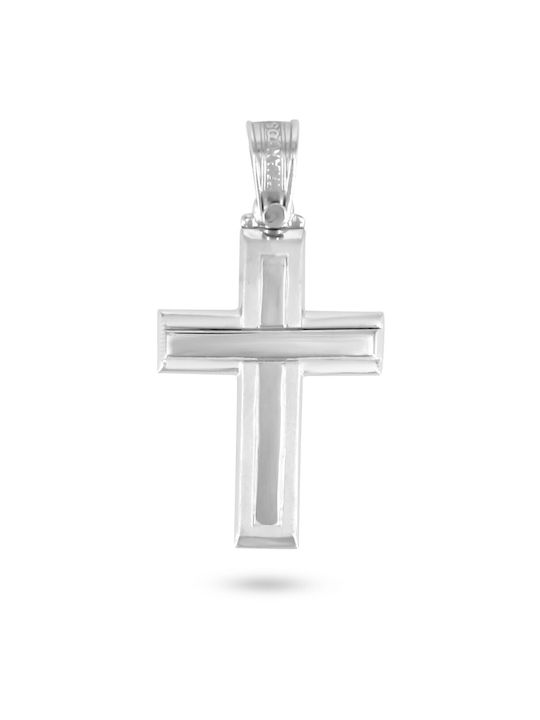 VITOPOULOS Cross White Gold K14