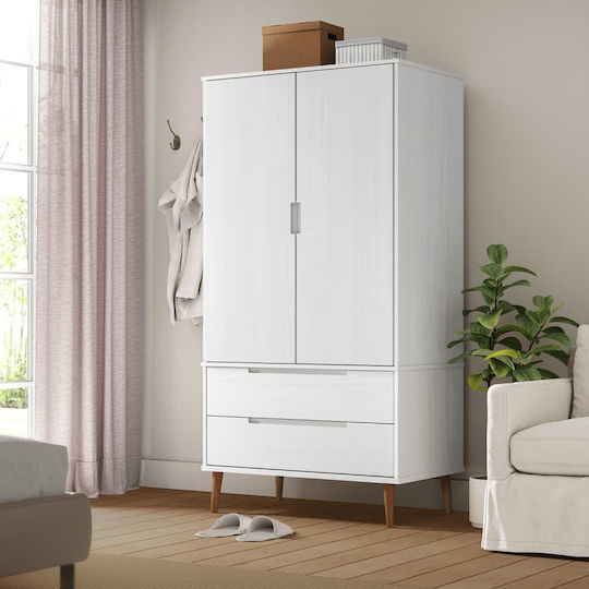 Molde Δίφυλλη Ντουλάπα 90x55x175cm Molde Δίφυλλη Ντουλάπα 90x55x175cm