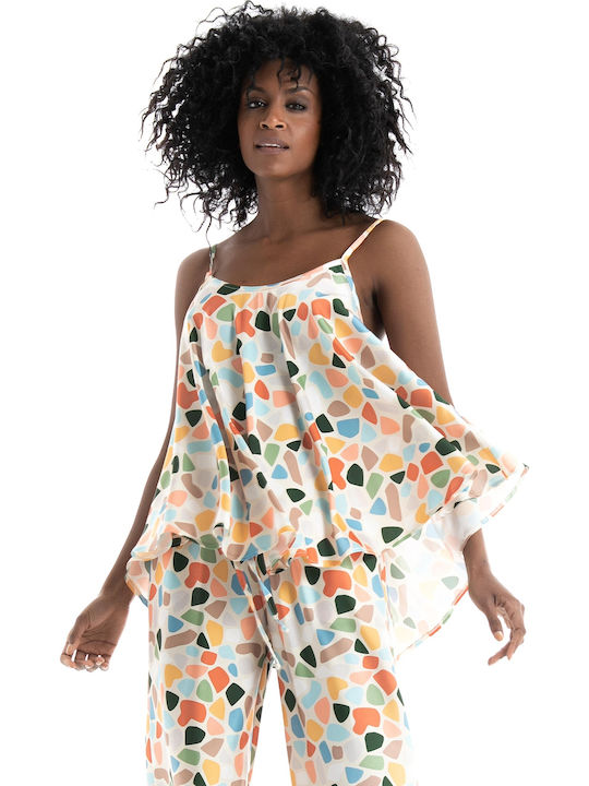 Collectiva Noir Blouse Multicolour